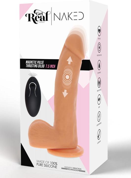 Immagine prodotto ToyJoy Get Real Magnetic Pulse Trusting Dildo RC