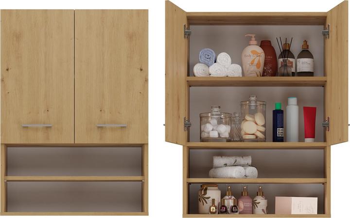 Image du produit Topeshop Armoire pour lave-linge POLA MINI DK 64x30xH90 Artisan