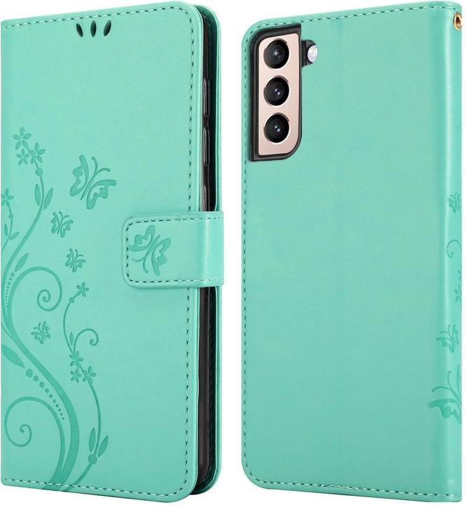 Image du produit Cadorabo Pochette Flower Book (Samsung Galaxy S21+)