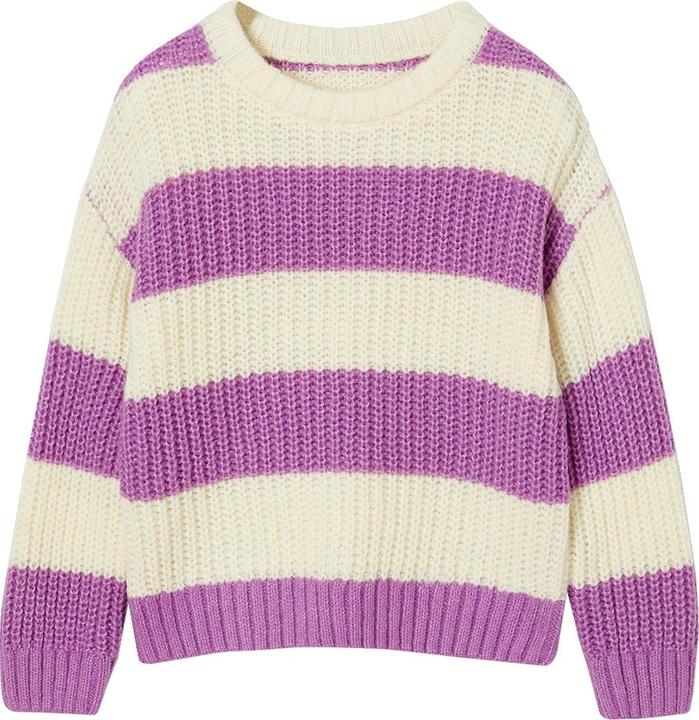 Produktbild Vertbaudet Mädchen Pullover mit breiten Streifen (104)