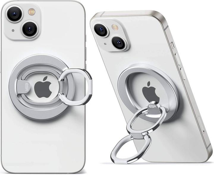 Produktbild ESR Halolock MagSafe Ringständer für das Telefon – Silber