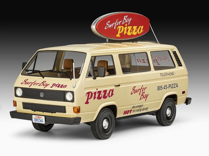 Actual product image Revell Model Set Stranger Things VW T3 Bus Surfer Boy