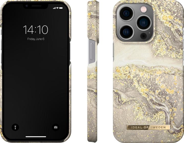 Produktbild iDeal Of Sweden Designer Hard-Cover Sparkle Greige (Apple iPhone 13 Pro)