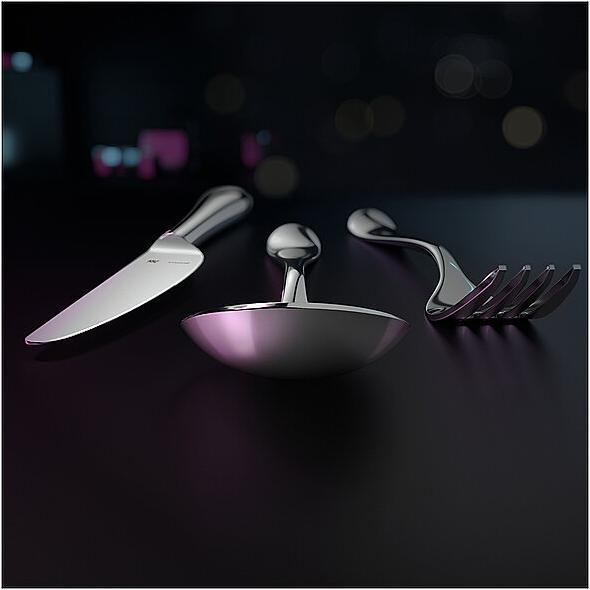 Produktbild WMF Essbesteck Besteckset 12 Personen Merit 66tlg Hohlheft Edelstahl 18/10 poliert (66 Stück, Besteck Set)