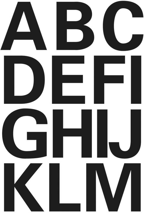 Produktbild HERMA Buchstaben Etiketten