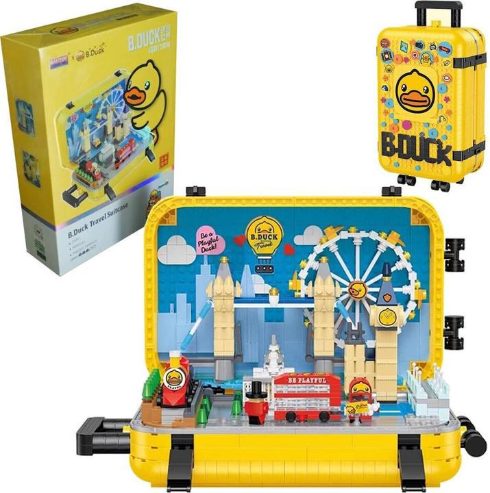 Produktbild Balody 21061 - Reisekoffer mit Innenleben (1499 Teile)