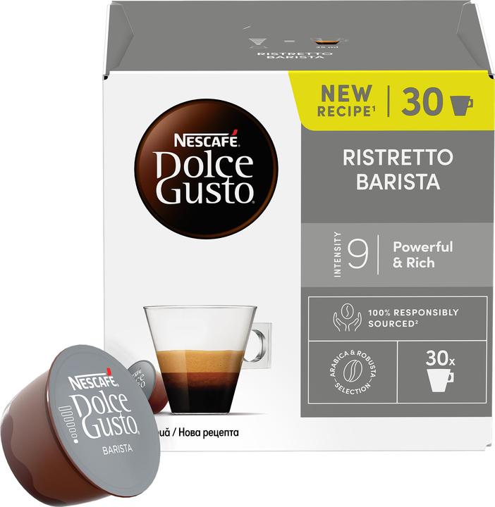 Actual product image Nescafé Dolce Gusto Coffee Capsules Dolce Gusto Ristretto Barista 30 Capsules (30 x Port.)