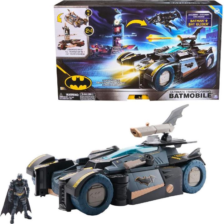 Actual product image Batman Ultimate Transforming Batmobile