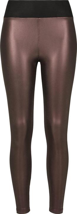 Urban Classics Ladies Synthetic Leather High Waist Leggings