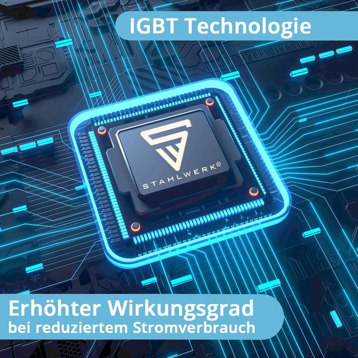 Produktbild Stahlwerk Schutzgas Schweissgerät AC/DC WIG 200 Puls Pro Digital Vollausstattung