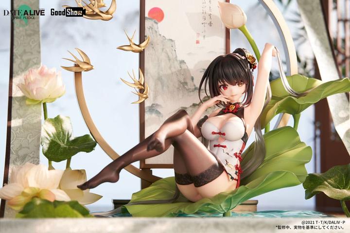 Immagine prodotto GoodShow Data A Live: Spirit Pledge Statua in PVC 1/7 di Kurumi Tokisaki, vestito nero inchiostro Cina Ver.