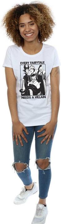 Image du produit Disney Filles Chaque conte de fées a besoin d'un méchant T-Shirt en coton (140, 146)
