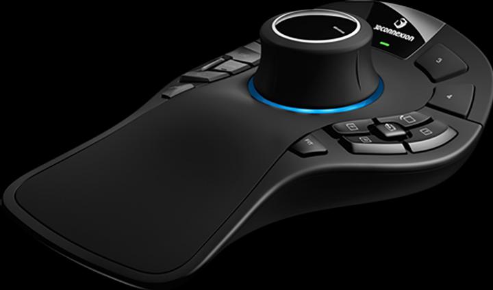 Productafbeelding 3Dconnexion SpaceMouse Pro (Draadloze, Bedraad)