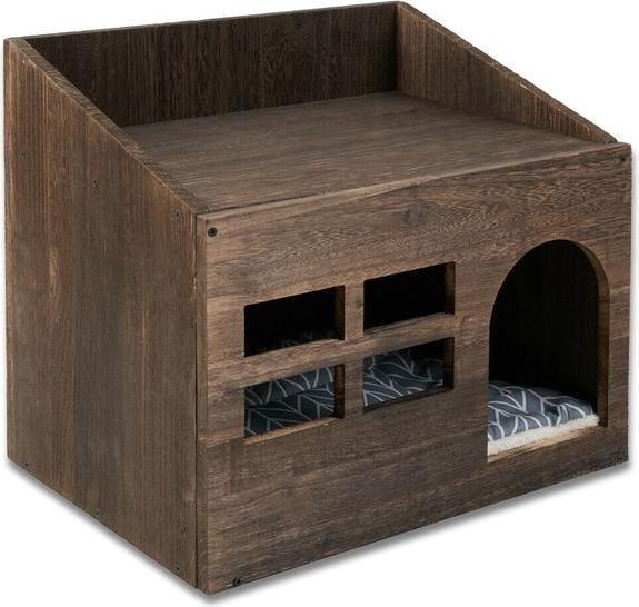 Produktbild Hermex Katzenhaus XXL Katzenhöhle Haustier-Unterkunft Tierbehausung (Katze)