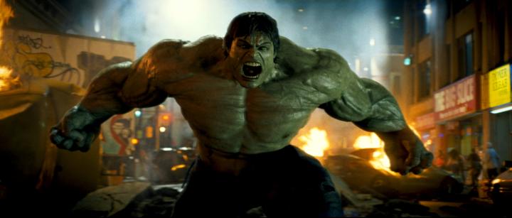Actual product image The Incredible Hulk (DVD, 2008, English, German)