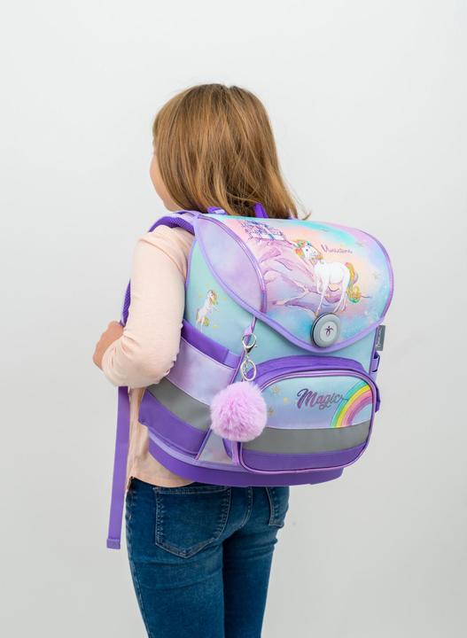 Image du produit Belmil COMPACT Schulrucksack-Set Rainbow Unicorn Magic (19 l)