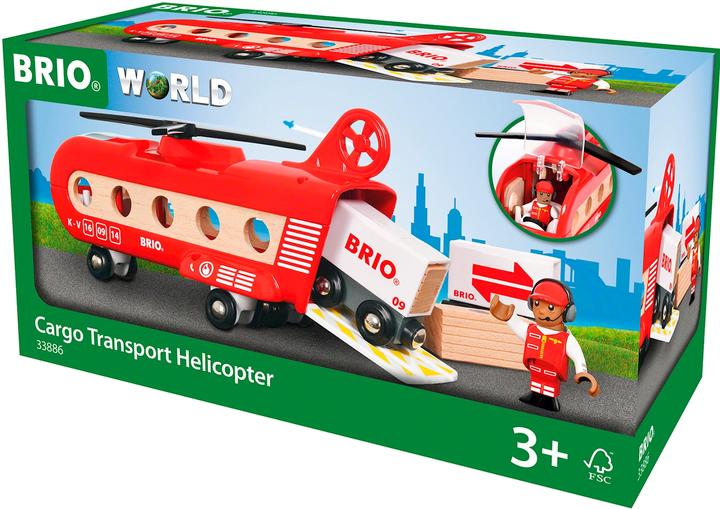 Produktbild Brio Eisenbahn-Transporthubschrauber