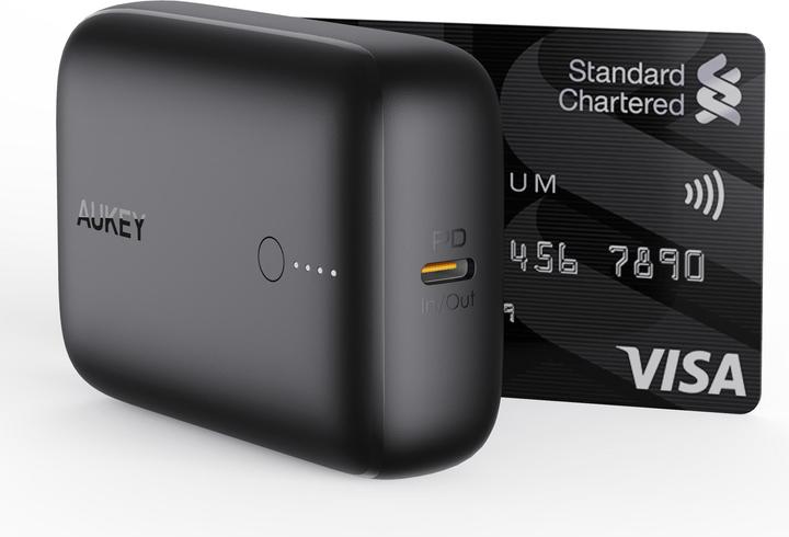 Image du produit Aukey Basix Mini (10000 mAh, 22.50 W, 22.50 Wh)