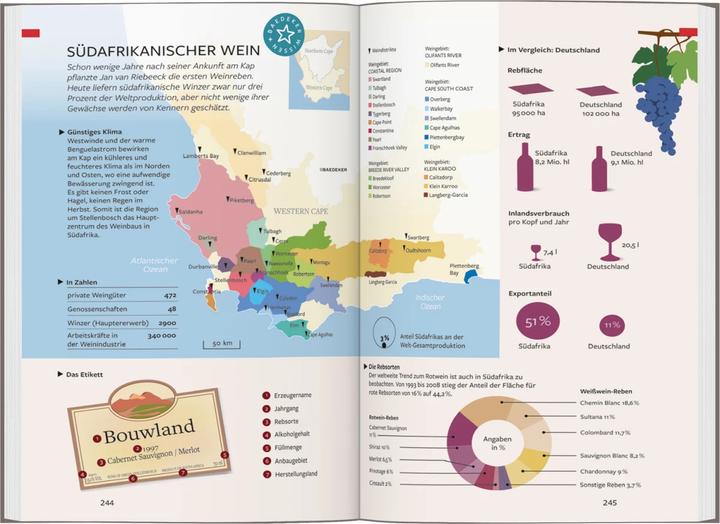 Image du produit Reiseführer Südafrika, Eswatini, Lesotho (Allemand, Frederick Köthe, 2022)
