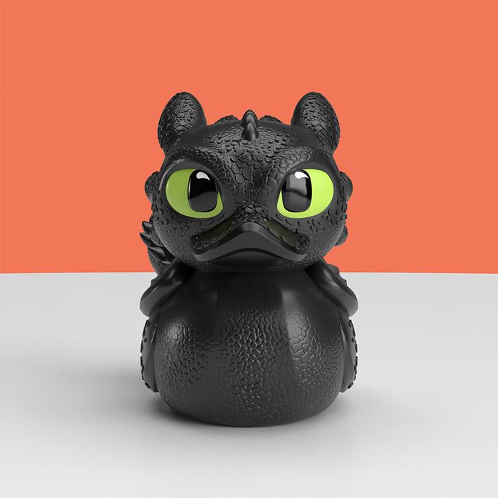 Actual product image Numskull Dragon Taming Made Easy Tubbz Mini PVC Figure Toothless 5 cm