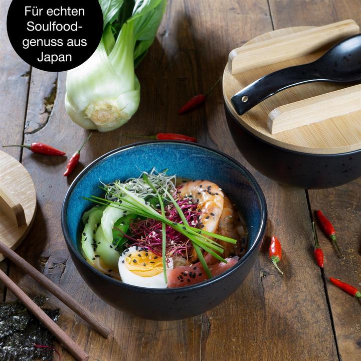 Actual product image Moritz & Moritz Bowls with chopsticks (15 cm, 0.60 l, 2 x)