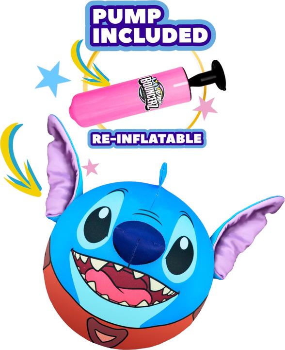 Actual product image Gear2play Lit'L Biggie Bouncerz Stitch