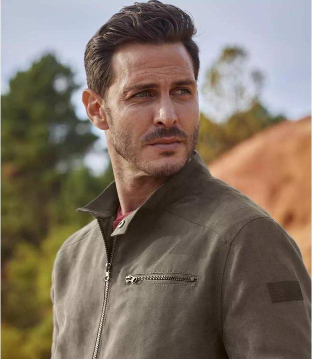 Image du produit Atlas For Men Veste Arizona State en daim (XL)
