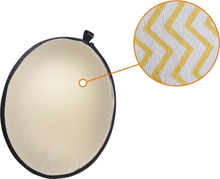 Image du produit Walimex Ensemble de réflecteurs pliants 5 en 1 (Réflecteur rabattable, 56 cm)