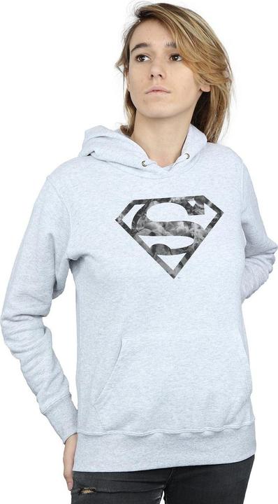 Produktbild Superman Marble Logo Kapuzenpullover (XL)