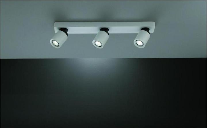 Actual product image Böhmer 42527, Surface-mounted spotlight, aluminium, white, 54 x 6 x 13.5 cm (GU10)