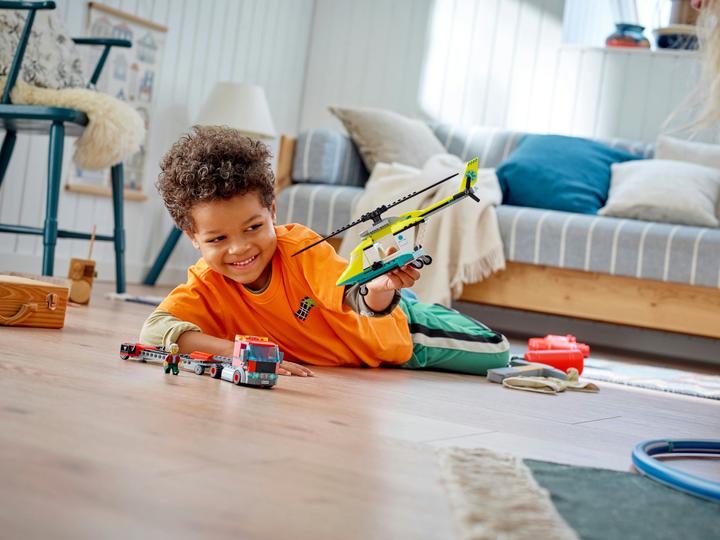 Produktbild LEGO Hubschrauber Transporter (60343, LEGO City)