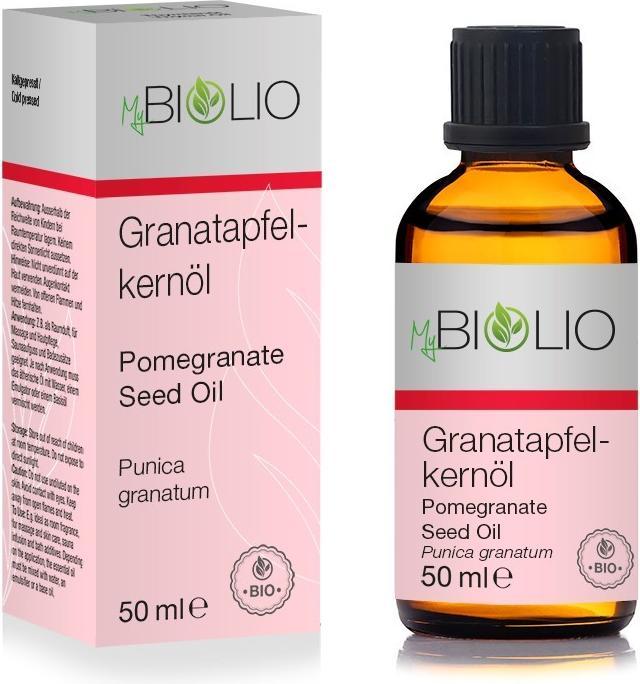 Actual product image MyBiolio Pomegranate seed oil (Body oil, 50 ml)