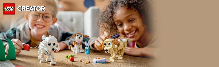 Image du produit LEGO 31137 Chiens adorables (31137, LEGO Creator 3-in-1)