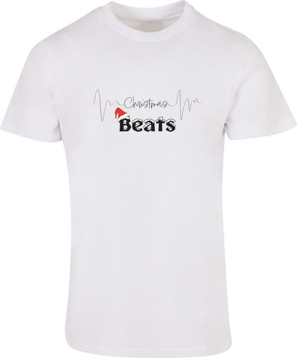 Merchcode Christmas beats Basic Round Neck T-Shirt - 115101