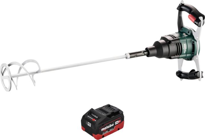 Metabo RW 18 LTX 120 Akku Rührwerk 18 V 40 l Mischmenge 1x LiHD Akku 8,0 Ah - ohne Ladegerät