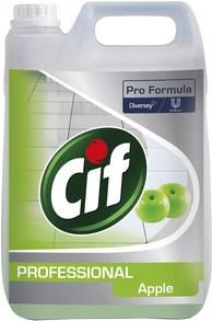 Actual product image Cif All Purpose Cleaner Professional Tile Laminate Plastic Ceramic Apple 6 Canister Plastic 6l
