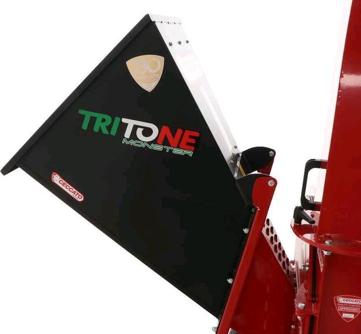 Produktbild Ceccato Tritone Monster Electric Elektrischer Gartenhäcksler Dreiphasig 12,5 PS