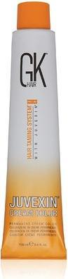 Actual product image Gk Hair Global Keratin Cream Colour Permanent Hair Dye 88 Light Brunette Blonde - 100 Ml (88 Light Brunette Blonde)