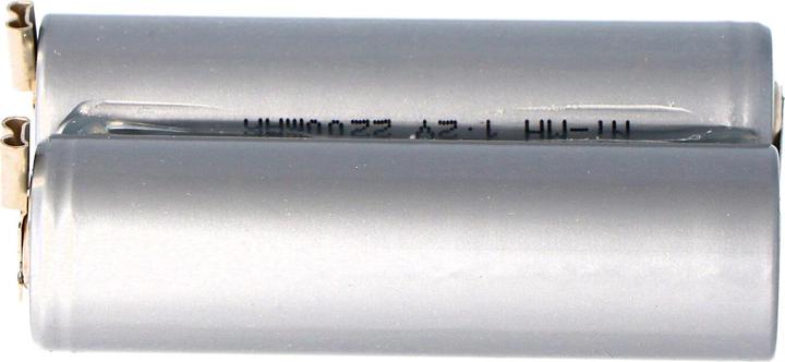 Actual product image AccuCell Battery Moser Ermila Genio Plus Genius Battery 1854-0078 (2 pcs., 2100 mAh)