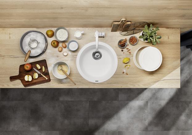 Image du produit Blanco Rondo (Éviers à poser, 45 cm, 45 cm)