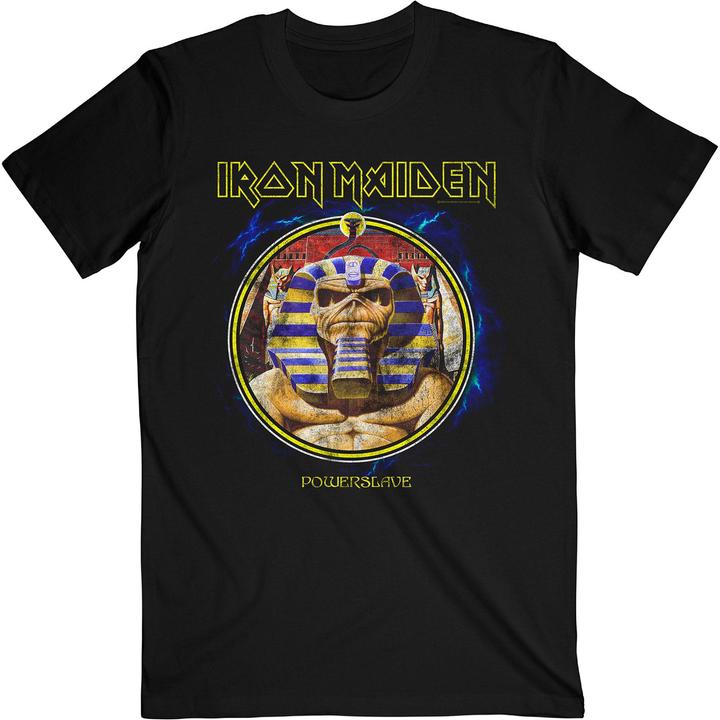 Immagine prodotto Music Brand Powerslave Mummy Circle Maglietta Adulto Unisex (XXL)