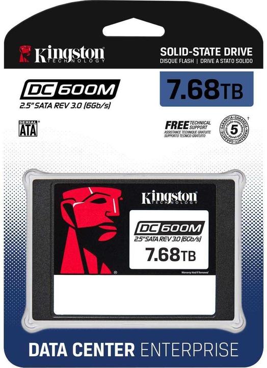 Produktbild Kingston DC600M (7680 GB, 2.5")