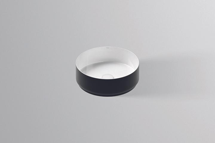 Bicolore (nero opaco/bianco lucido)