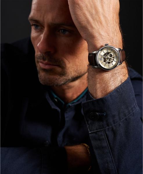 Immagine prodotto Fossil Patrimonio ME3264 (Orologio da polso analogico, 43 mm)