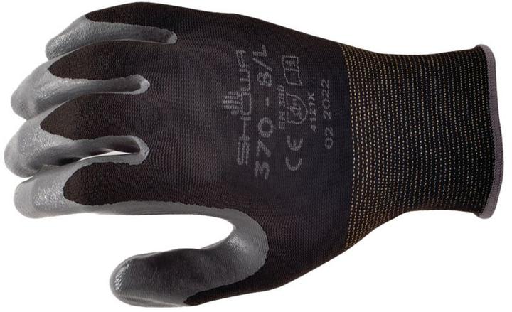 Showa Gants 370-Nbr Nitrile noir Ce-2 Taille