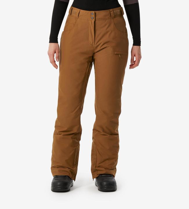 Actual product image Dreamscape Women's snowboard trousers ski trousers - SNB 500 camel (38)