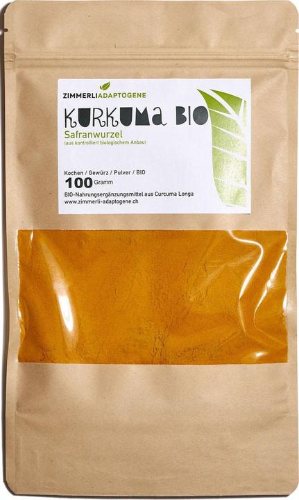 Zimmerli Adaptogene Poudre de curcuma (BIO) (1 pièce(s), Poudre, 100 g)