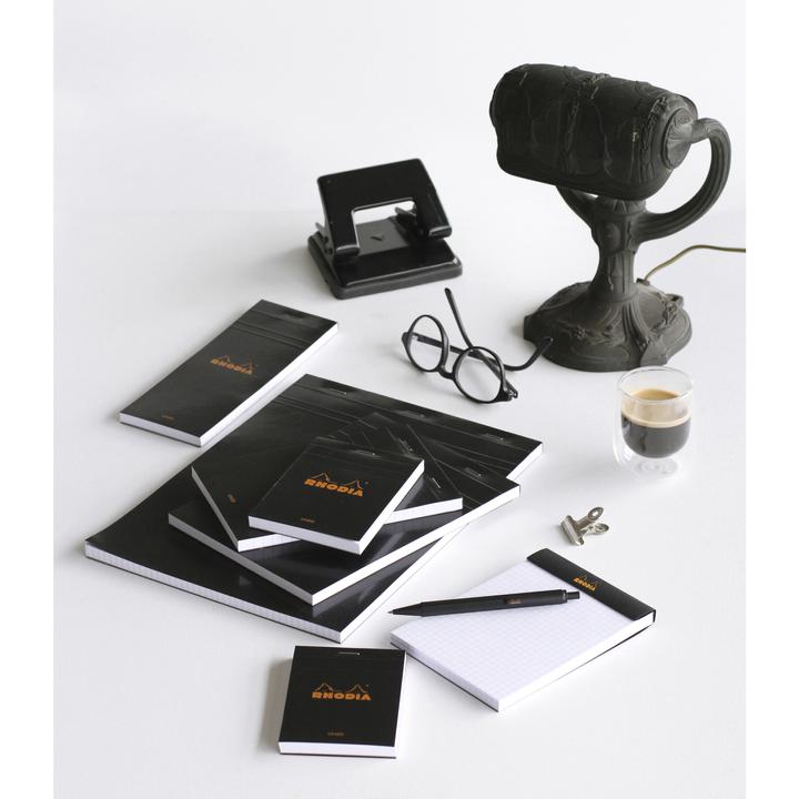 Actual product image Rhodia Blocks stapled 80g Basics (A4, Plain, Soft cover)