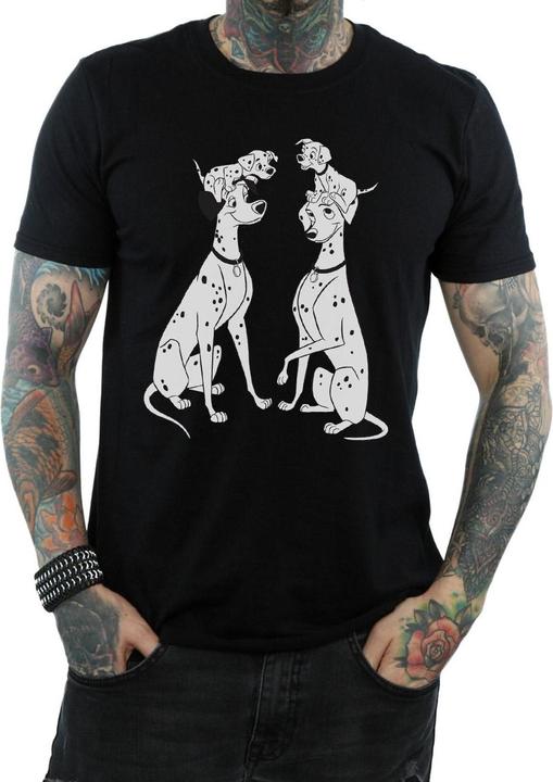 Actual product image Disney Mens 101 Dalmatians Family T-Shirt (XL)