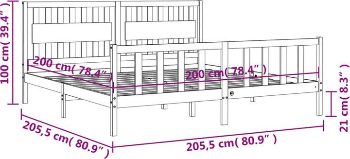 Actual product image VidaXL Ertugana (200 x 200 cm)